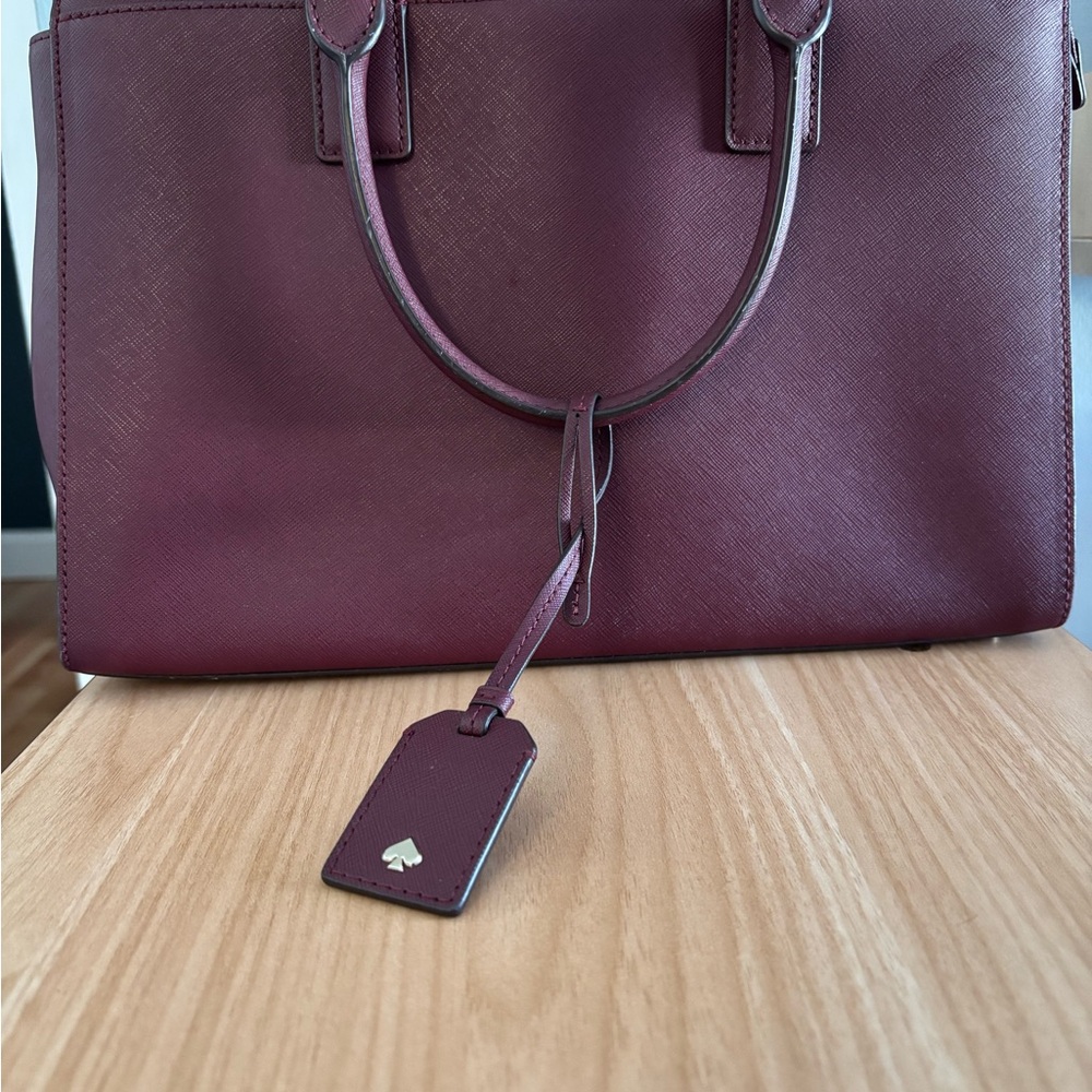 Kate Spade Elegant Purple Satchel